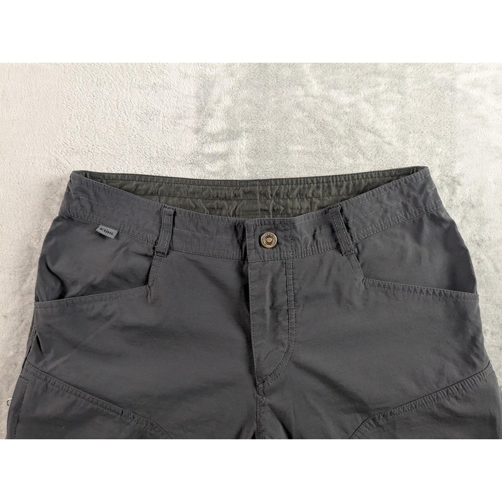 Kuhl Pants Renegade Rock Pants Mens 33x34 Gray Nylon Stretch Hiking Outdoor - Picture 2 of 12